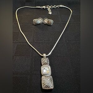 Brighton Necklace and Earrings.